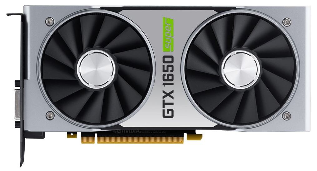 photo de la carte graphique Nvidia GeForce GTX 1650 Super