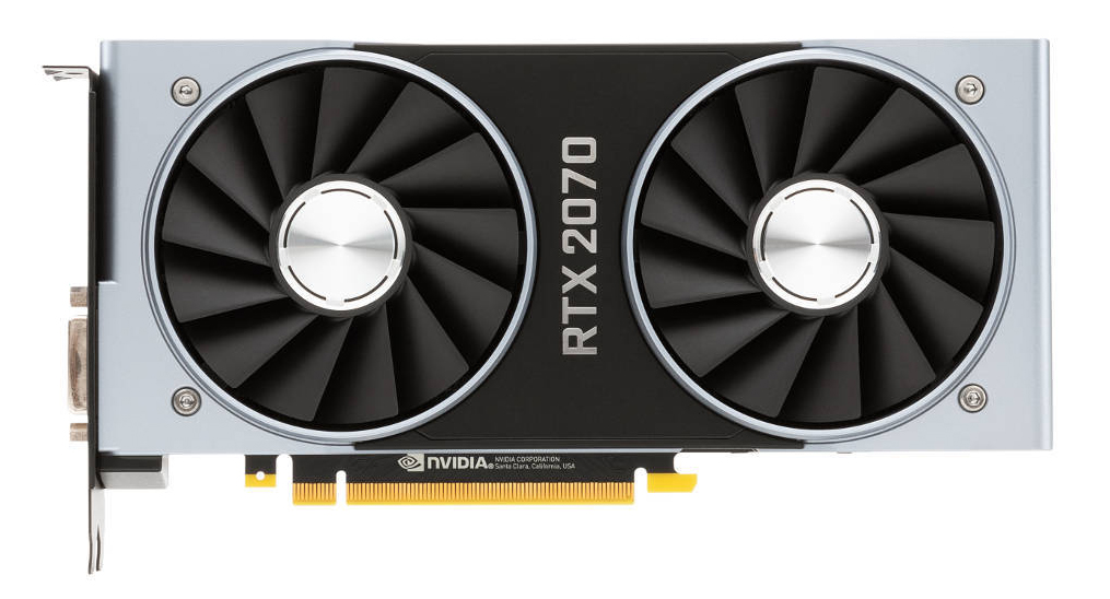 photo de la carte graphique Nvidia GeForce RTX 2070 Super