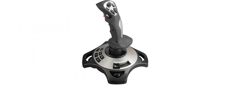 Manette De Vol Joystick Pour Simulateur PC – Prise En Main Confortable, Commandes Précises – Sans Marque