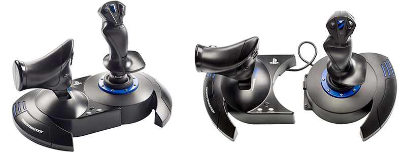 photo du joystick Thrustmaster T.Flight Hotas 4 Flight Stick