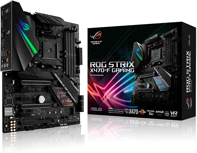 photo carte mere Asus ROG Strix X470-F Gaming