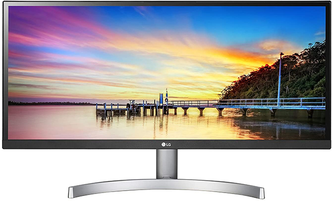 photo de l'écran LG 29WK600W
