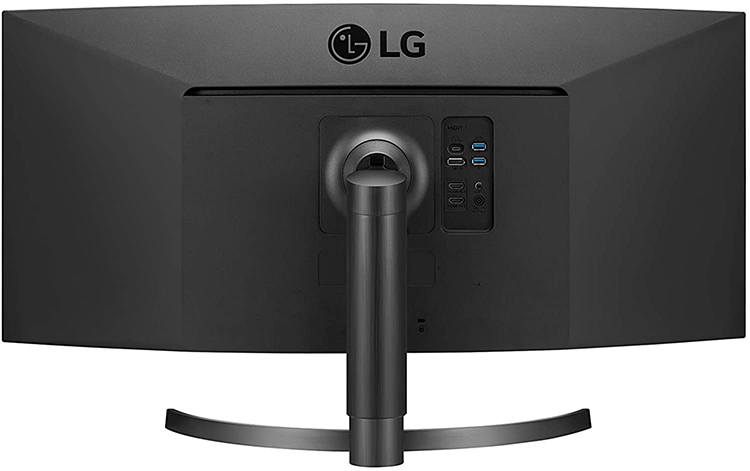 photo de l'arriere de l'écran ultrawide LG UltraWide 34WN80C-B