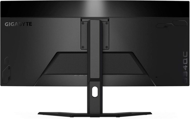 photo de l'écran gamer photo de l'"cran gamer ultrawide Gigabyte G34WQC ultrawide