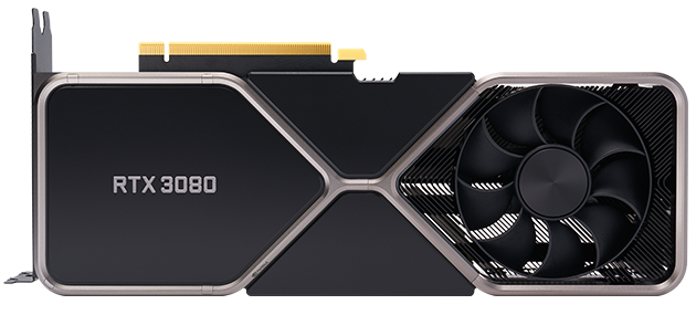photo de la carte graphique nvidia geforce 3080